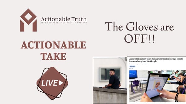 Actionable Take - Episode 4