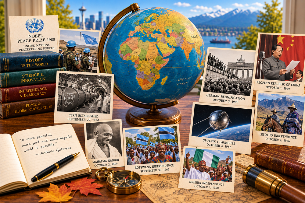 On This Week | September 28–October 4, 2026: Moments That Shaped Our World