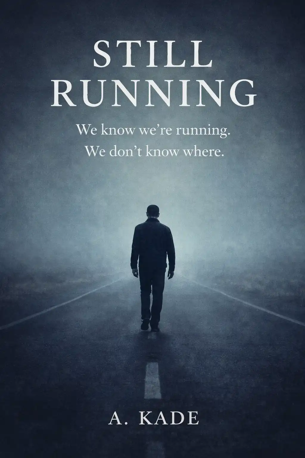 Still Running, a book cover by A. Kade