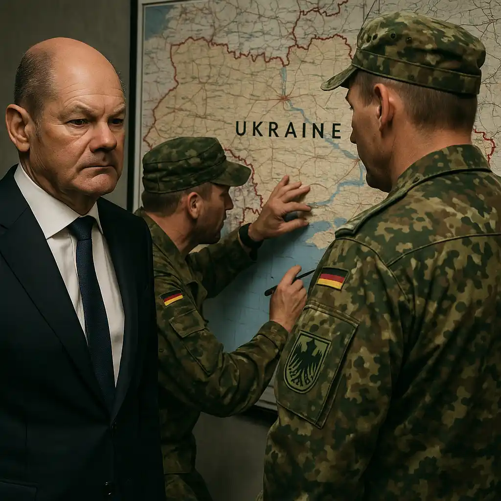 THE TROOPS THAT AREN’T TROOPS - How Germany Slipped Into the War While Pretending It Was Still a Bystander