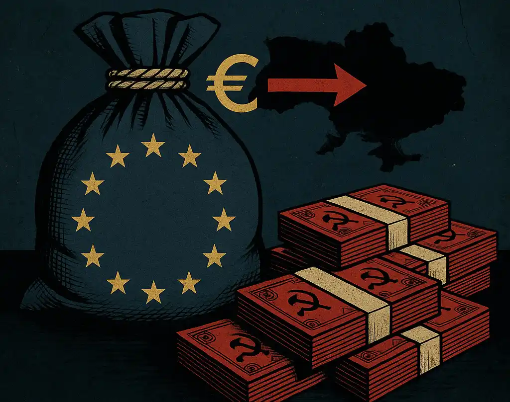 BRUSSELS VS DEMOCRACY - THE €140 BILLION RUSSIAN MONEY HEIST THEY CALL “VALUES”
