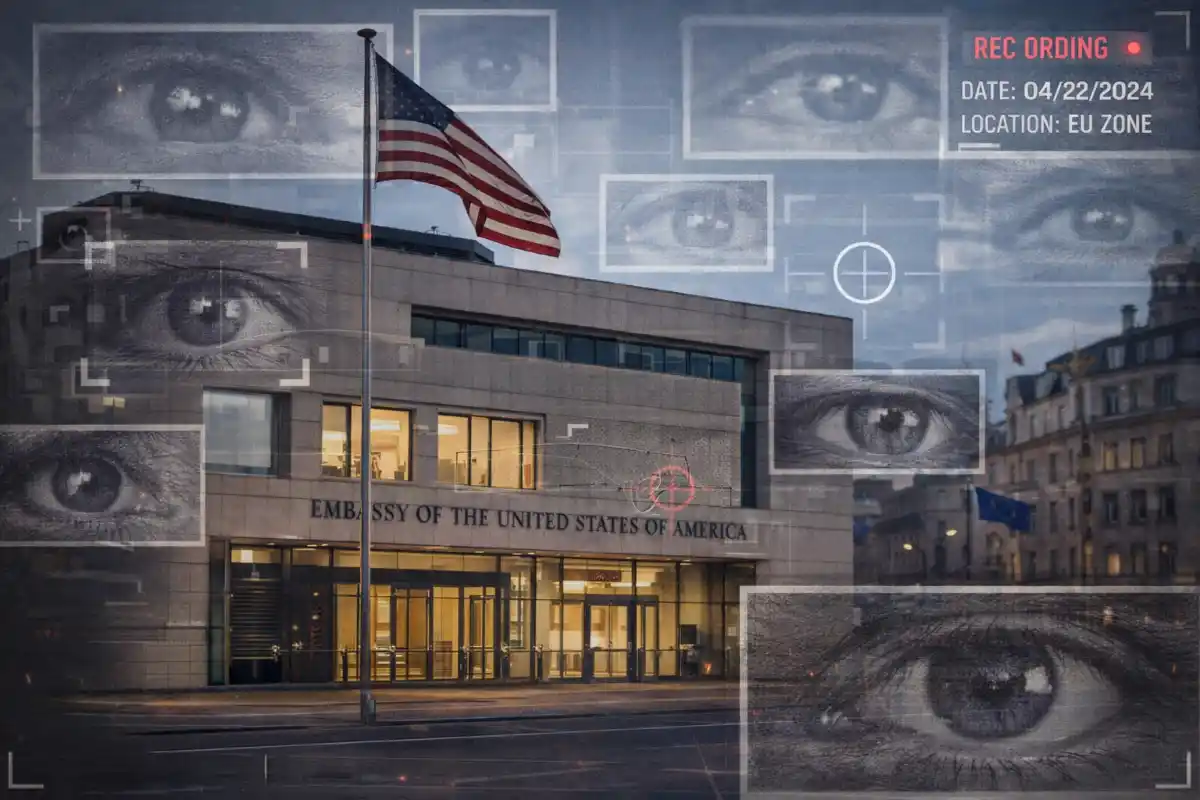US Embassy representing HSI surveillance operations in Europe