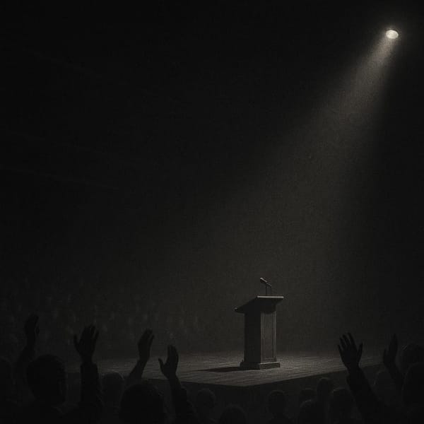 The World Kneels for a Clown: Trump, Power, and the Performance of Truth