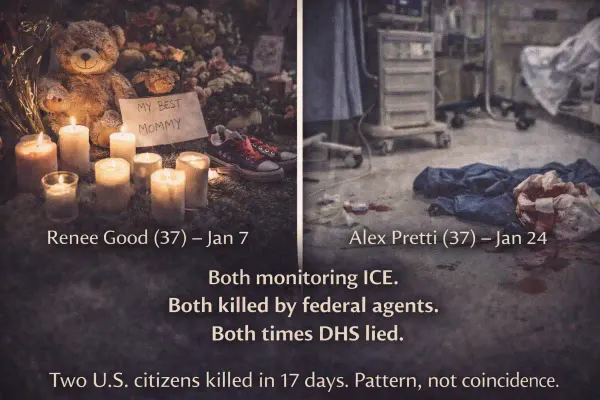 Two US citizens killed in 17 days. Pattern, not coincidence.