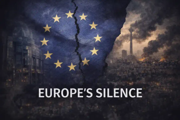 European Commission President Ursula von der Leyen, who endorsed regime change in Iran within 48 hours of calling for maximum restraint