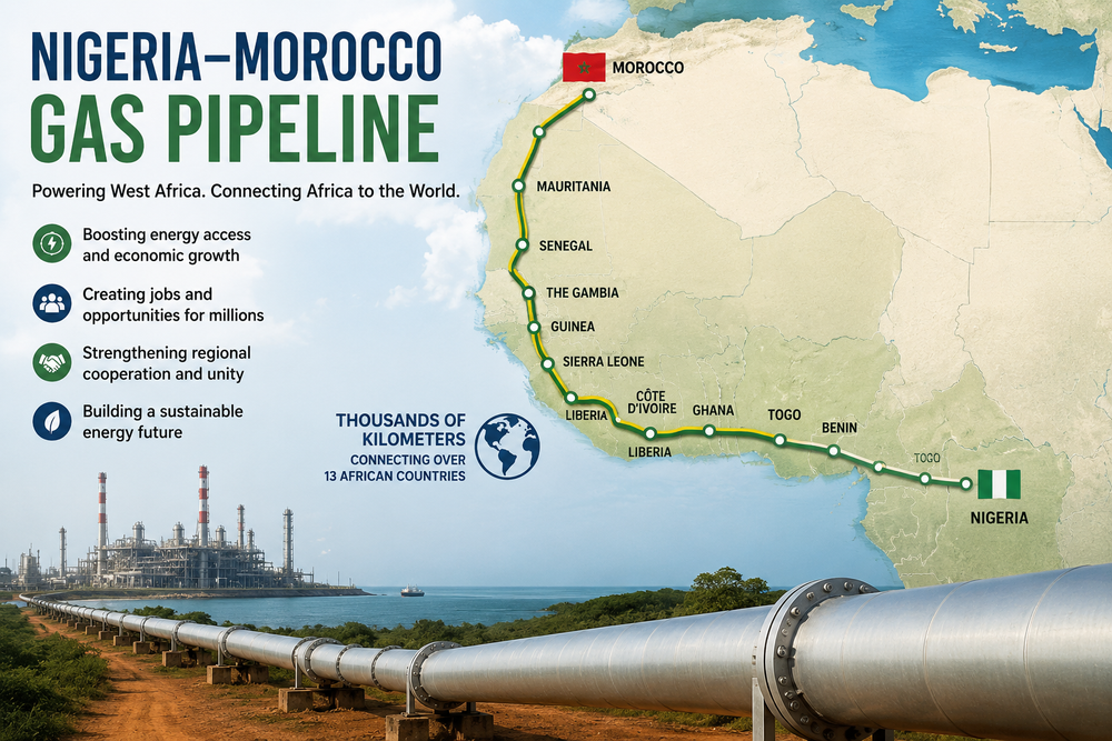 Nigeria–Morocco Gas Pipeline Sparks New Hope for West Africa