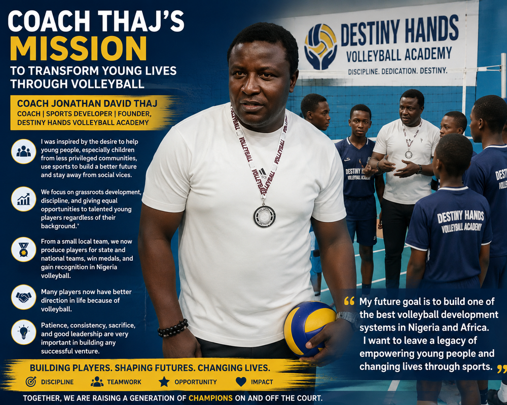 Coach Thaj’s Mission to Transform Young Lives Through Volleyball