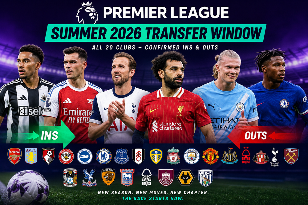 Premier League Summer 2026 Transfer Window Sparks Major Squad Rebuilds