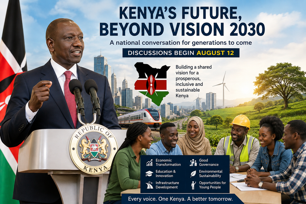 Kenya Looks Beyond Vision 2030 as Ruto Announces National Conversation