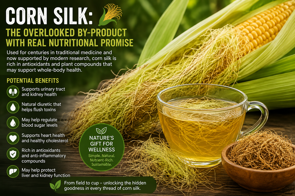 Corn Silk: The Hidden Superfood Growing on Every Ear of Corn