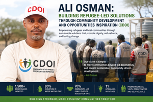 Ali Osman: Transforming Refugee Communities From Dependency to Self-Reliance Through CDOI