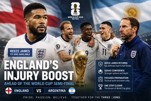 England Receive Timely Injury Boost Ahead of World Cup Semi-Final Showdown