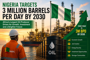 Nigeria Targets 3 Million Barrels Per Day by 2030 in Major Oil Growth Drive