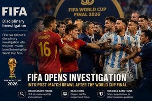 FIFA Opens Disciplinary Investigation After World Cup Final Brawl
