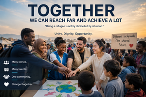 Together We Can Reach Far: Refugees Building Stronger Communities Through Unity