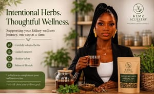 Kemz Scullery Promotes Intentional Herbal Wellness for Kidney Health