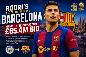 Rodri’s Blockbuster Barcelona Move: Man City Accept £65.4m Bid