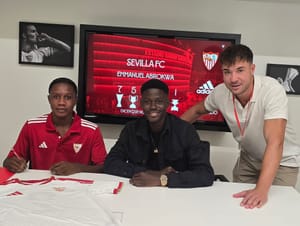 Emmanuel Abrokwa Makes History as First Ghanaian to Sign for Sevilla