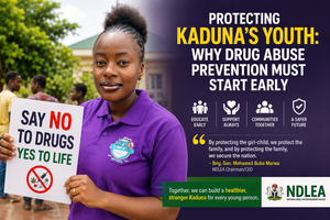 Protecting Kaduna’s Youth: Why Drug Abuse Prevention Must Start Early (Part-1)