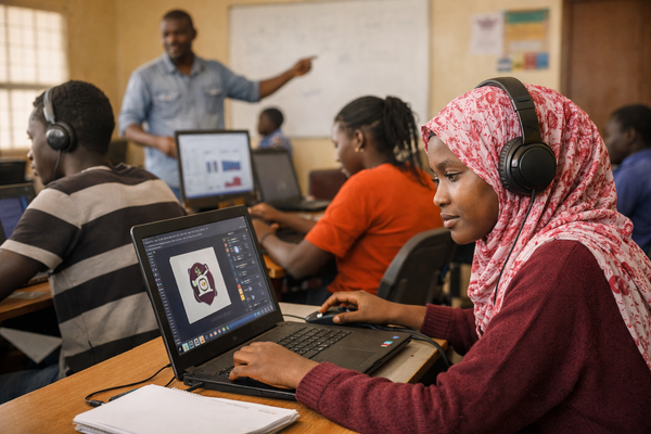 Digital Learning Lights the Way for Kakuma Youth