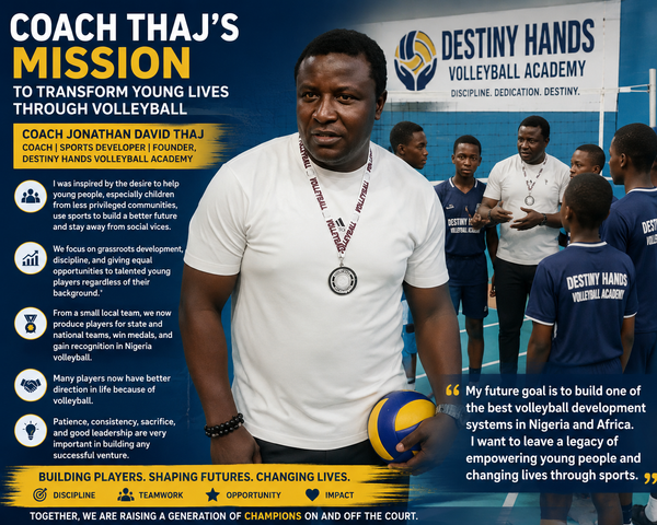 Coach Thaj’s Mission to Transform Young Lives Through Volleyball