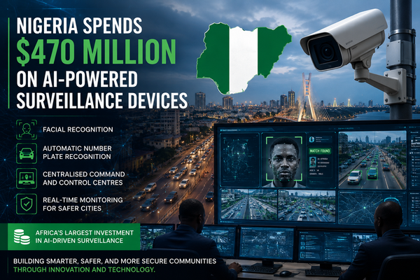 Nigeria’s $470 Million AI Surveillance Push Signals New Era of Smart Security
