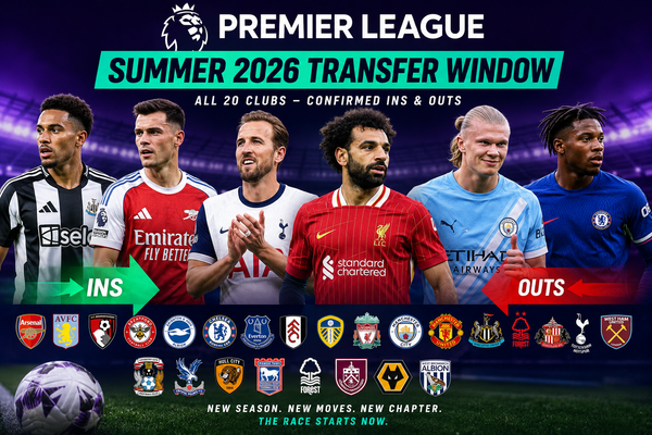 Premier League Summer 2026 Transfer Window Sparks Major Squad Rebuilds