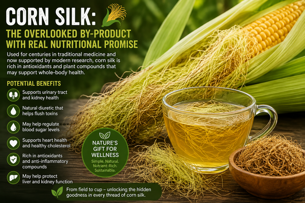 Corn Silk: The Hidden Superfood Growing on Every Ear of Corn