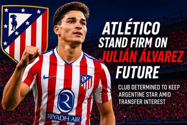 Atlético Madrid Stand Firm on Julián Álvarez Amid Transfer Interest