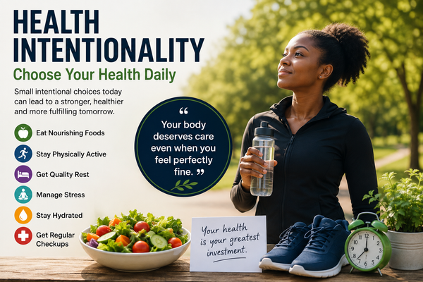 Health Intentionality: Why Taking Care of Yourself Must Become a Daily Choice