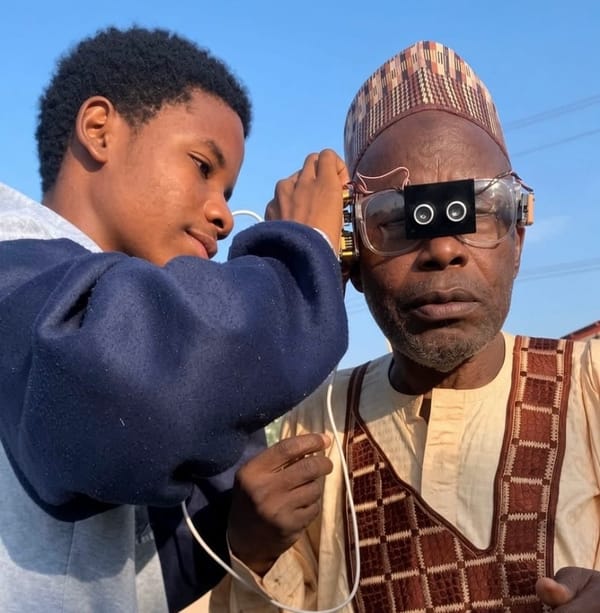 Nigerian Innovator Khalifa Aminu Develops AI Smart Glasses to Empower Blind Users