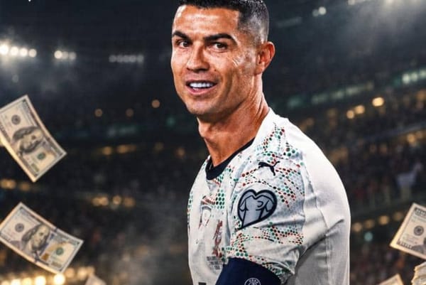 Cristiano Ronaldo Makes History as First Footballer to Surpass $2 Billion in Career Earnings