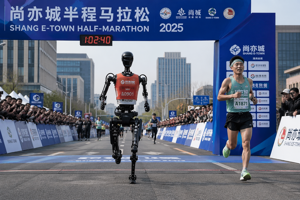 When Machines Outran Us: The Half-Marathon That Changed Everything