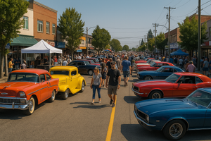 Engines Roar at Langley Good Times Cruise-In Charity Car Show