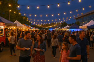 Langley Night Market Brings Food and Festivities to the Community