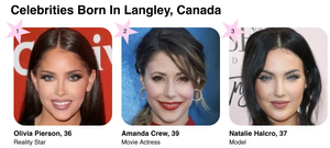 Langley's Celebrity Trio Takes Hollywood