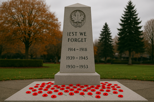 Remembrance Day in Langley Signals Quiet Respect and Community Reflection