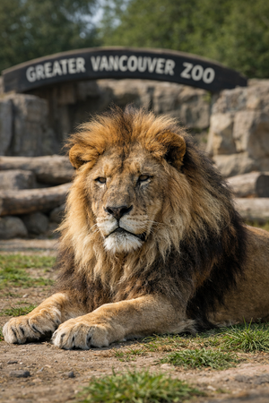 A Quiet Goodbye: Vancouver Zoo Mourns the Loss of Beloved Lion