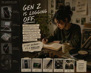 The Quiet Rebellion: Why Gen Z Is Choosing Analogue in a Digital World