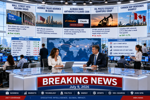 📰 WBN Breaking News — July 9, 2026: US And China Both Move Toward Tighter AI Model Controls As Markets Shrug Off Iran Strikes