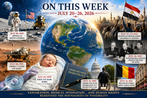 On This Week | July 20–26, 2026: Moments That Shaped Our World
