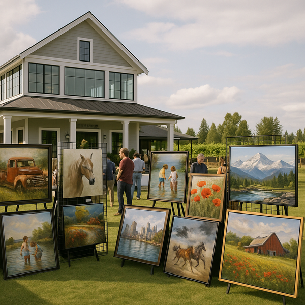 West Fine Art Show Brings Creative Flair to Glass House Estate Winery