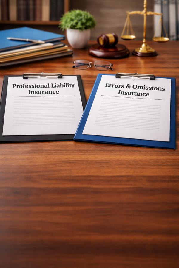 Understanding the Difference Between Professional Liability and Errors & Omissions Insurance
