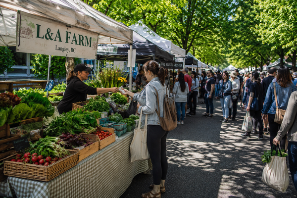 Farmers Markets Across the Lower Mainland This Summer