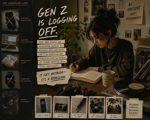 The Quiet Rebellion: Why Gen Z Is Choosing Analogue in a Digital World