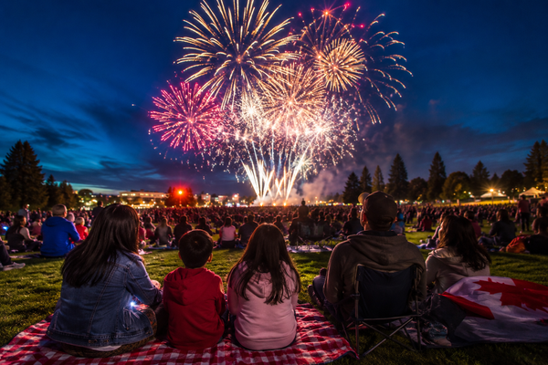 The Sky Lights Up Again as Langley Brings Back Canada Day Fireworks