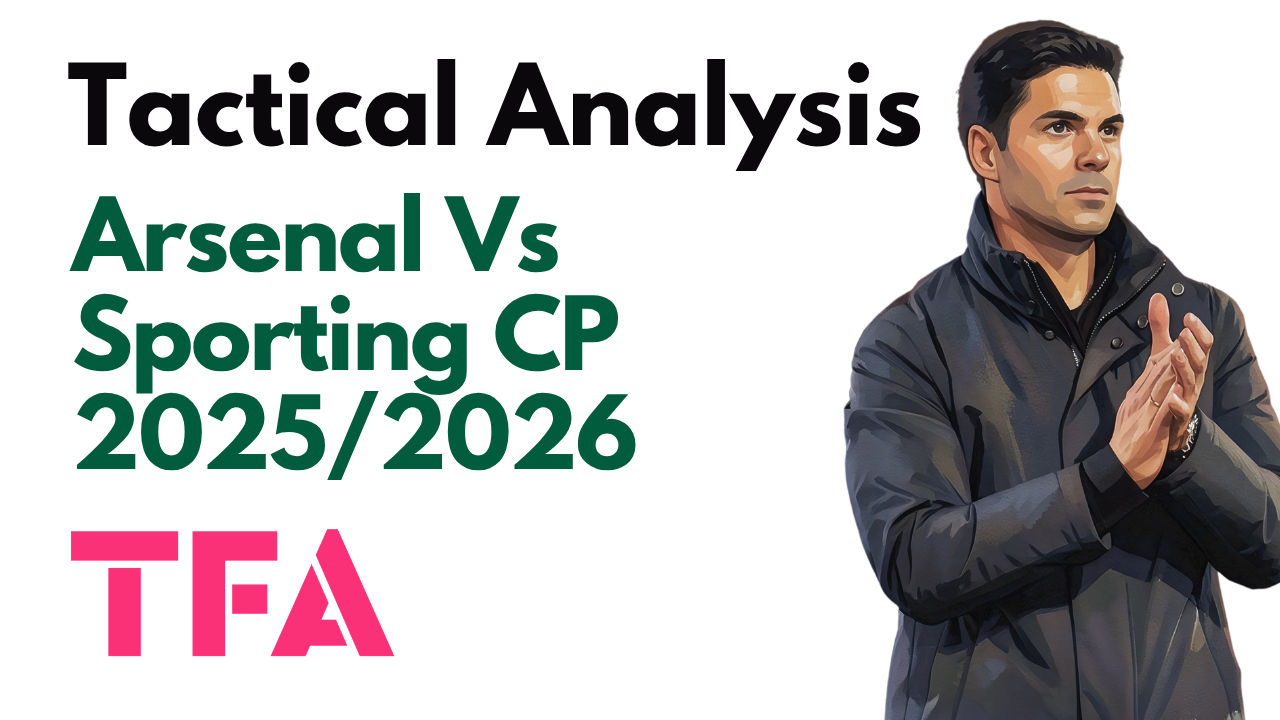 Arsenal Vs Sporting CP [0–0] – Champions League 2025/2026: Conservative Mikel Arteta Tactics Advance – Tactical Analysis