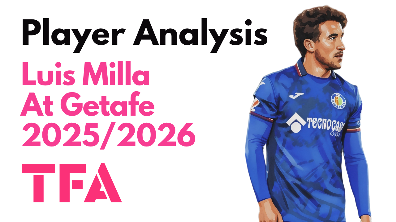 Luis Milla Scout Report At Getafe CF 2025/2026: A Fit For Atlético Madrid Or Aston Villa? – Player Analysis