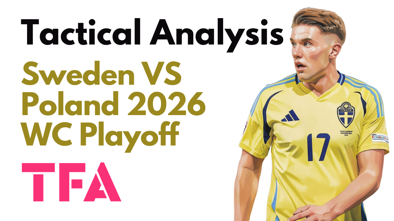 Sweden Vs Poland [3-2] – 2026 FIFA World Cup Qualification Playoff Final – Tactical Analysis