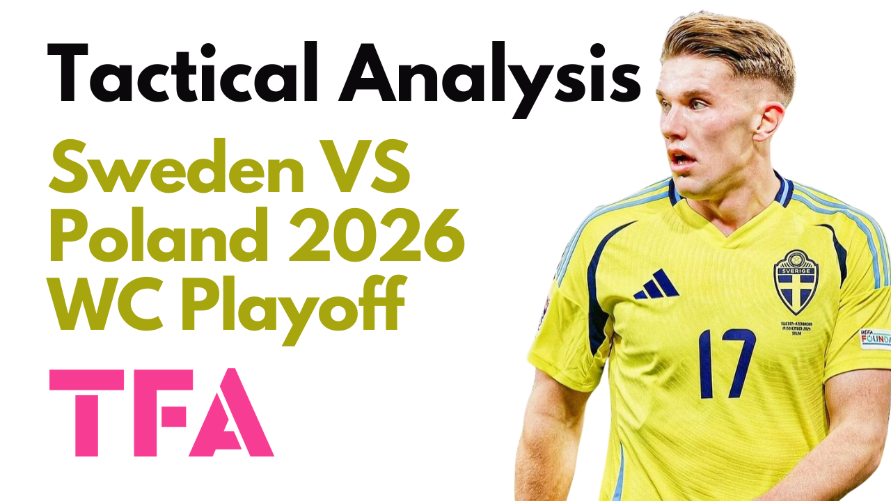 Sweden Vs Poland [3-2] – 2026 FIFA World Cup Qualification Playoff Final – Tactical Analysis